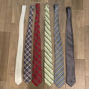 Men's XL Tie Set - Assorted Colors (6)